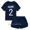 Conjunto (Camiseta+Pantalón Corto) Paris Saint-Germain Hakimi 2 Primera Equipación 2022-23 - Niño